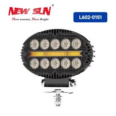 Wholesale Oval Shape LED Work Lights with DRL Spotlights Working Lamp
