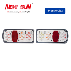 Lcv /Bike Carriers/Racks Position/Stop/Fog/Reverse/Direction/Plate LED Multifunctional Rear Lamp