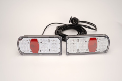 LCV /Bike Carriers/Racks Position/Stop/Fog/Reverse/Direction/Plate 842s (ARC) 12 LED Multifunctional Rear Lamp