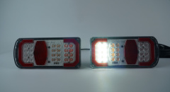 Lcv /Bike Carriers/Racks Position/Stop/Fog/Reverse/Direction/Plate 843s (ARC) 12 LED Multifunctional Rear Lamp