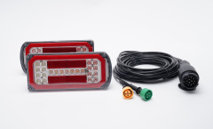 Lcv /Bike Carriers/Racks Position/Stop/Fog/Reverse/Direction/Plate 844s (ARC) 12 LED Multifunctional Rear Lamp