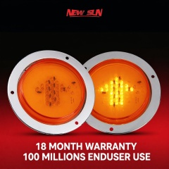 LED 4" Round ARROW Light