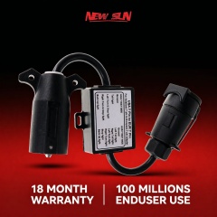 Us 7way to EU 7 Way Trailer Light Converter