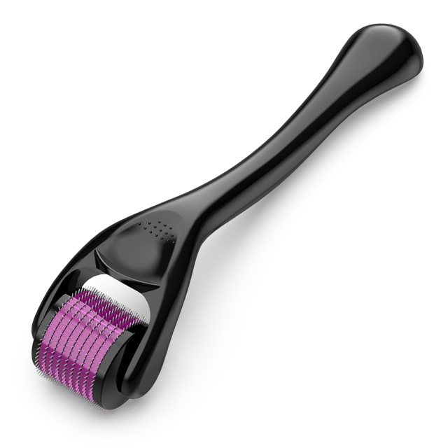 DRS540 microneedling roller (Black handle+ purple head)