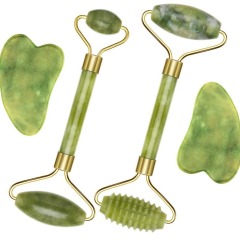 Gua Sha Face Massager Roller Jade Store Scraper Roller Massage for Facial Gouache Lift Body Slimming Guasha Neck Skin Care Tools