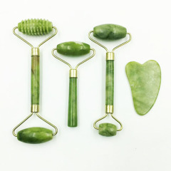 Gua Sha Face Massager Roller Jade Store Scraper Roller Massage for Facial Gouache Lift Body Slimming Guasha Neck Skin Care Tools
