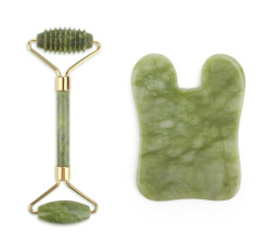 Gua Sha Face Massager Roller Jade Store Scraper Roller Massage for Facial Gouache Lift Body Slimming Guasha Neck Skin Care Tools