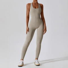 NCLAGEN GYM Romper Backless Set Fitness Bodysuit Siamese Sportswear Women Jumpsuit Buttery-Soft One-piece Playsuit Yoga Suit