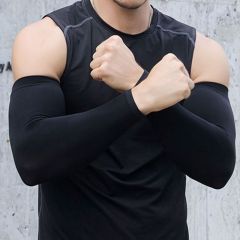 Compression Arm Sleeve Breathable and Lightweight Pair of Sleeves for Training