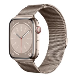 Apple Watch Band Stainless Steel Mesh Loop Magnetic Clasp Replacement Strap
