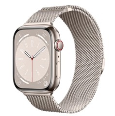 Apple Watch Band Stainless Steel Mesh Loop Magnetic Clasp Replacement Strap