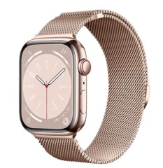 Apple Watch Band Stainless Steel Mesh Loop Magnetic Clasp Replacement Strap