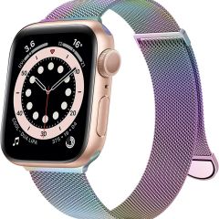 Apple Watch Band Stainless Steel Mesh Loop Magnetic Clasp Replacement Strap