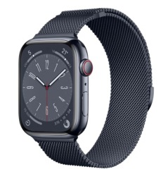 Apple Watch Band Stainless Steel Mesh Loop Magnetic Clasp Replacement Strap