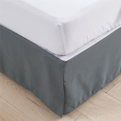Soft Pleated Ruffle Bed Skirt Brushed Microfiber