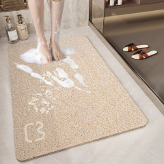 Non Slip Bathtub Mat Foot Scrubber Fast Drying Shower Mat