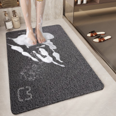 Non Slip Bathtub Mat Foot Scrubber Fast Drying Shower Mat
