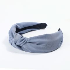 Stylish Top Knotted Headbands Wide Hairband Solid Colors