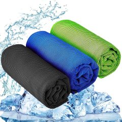 Microfiber Cooling Towel Breathable Chilly Towel for Yoga Workout Camping
