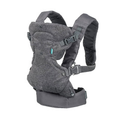 Baby 4-in-1 Carrier Ergonomic Convertible Adjustable Strap and Waist Belt