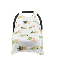 Muslin Carseat Cover Breathable Lightweight Baby Carrier Cover