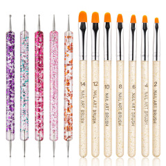 Nail Art Brushes Tool Set Dotting Tool Liner Pen Painting Brush