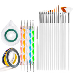 Nail Art Brushes Tool Set Dotting Tool Liner Pen Painting Brush