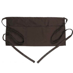 Waist Aprons with 3 Pockets Water Oil Resistant Half Apron for Servers