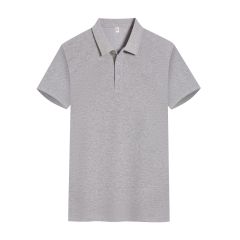 Men Women Polo Shirt Solid Color Breathable Customize Logo
