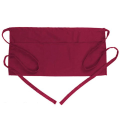 Waist Aprons with 3 Pockets Water Oil Resistant Half Apron for Servers