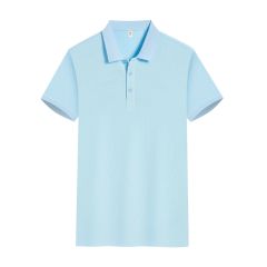 Men Women Polo Shirt Solid Color Breathable Customize Logo