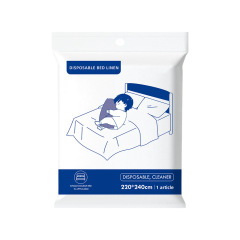 Disposable Bed Sheets Duvet Cover Pillowcases for Travel Nonwoven Fabrics Portable Bedspread