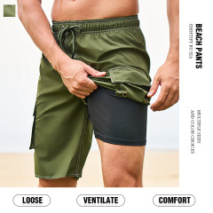 Mens Swimming Trunks Quick Dry Swim Shorts with Mesh Lining