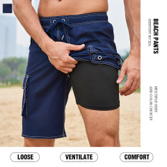 Mens Swimming Trunks Quick Dry Swim Shorts with Mesh Lining