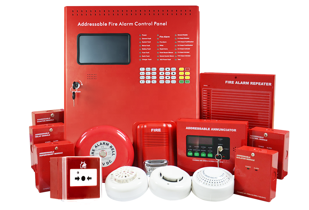 Two Wire Addressable Fire Alarm System