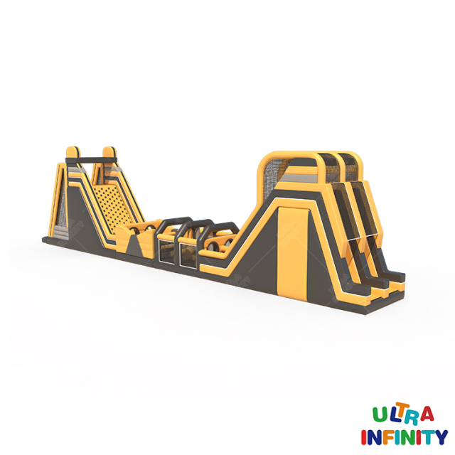 large inflatable obstacle course amusement indoor & outdoor