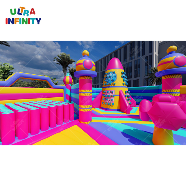 Customized Inflatable Theme Park Playground Games Indoor & Outdoor Fun Park