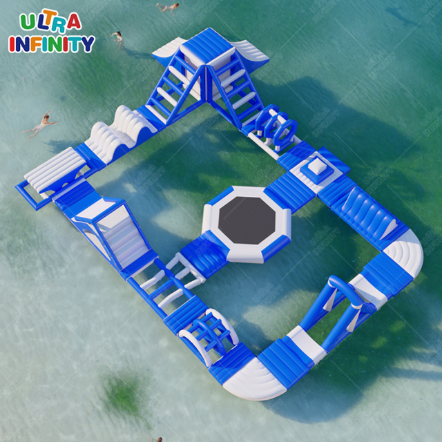 Customized Inflatable Lake Water Park Design Commercial Beach Water Park