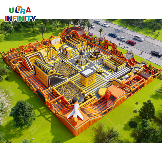 Inflatable Playground Two Thousand Square Amusement Park Customized Theme Park