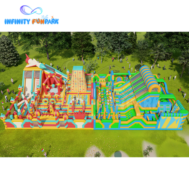 Explore Unique Designs and Diverse Gaming Experiences in the New Inflatable Theme Park
