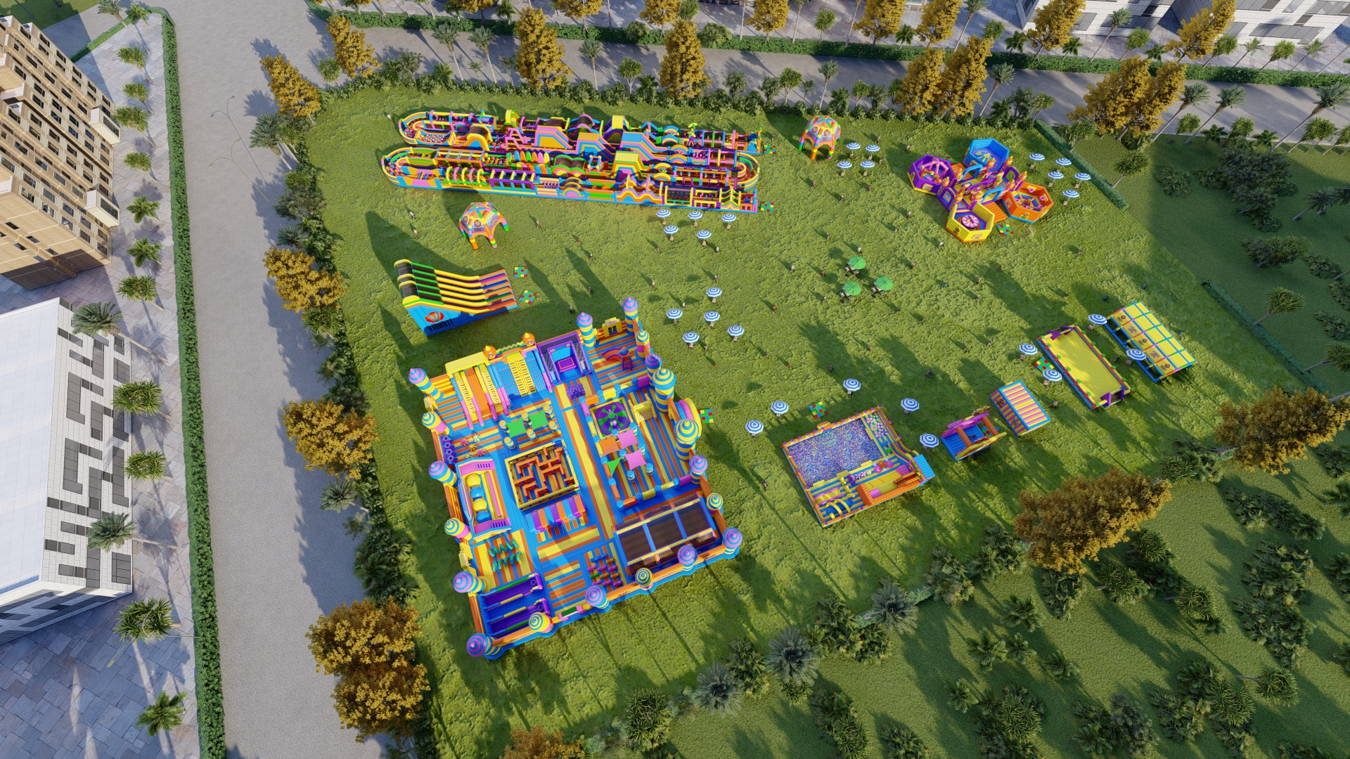 Infinity Funpark India Project - Main Case Study Image