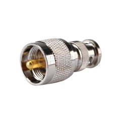 BNC Plug Male to UHF Plug Male Adapter Straight