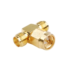 Superbat SMA Kits Connector SMA Male to 2 SMA Female Antenna Converter Adapter Test Set