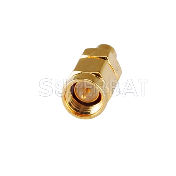 MCX Jack Female to SMA Plug Male Adapter Straight