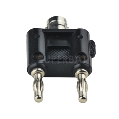 BNC Jack Female to Banana Plug Male Adapter U-Shape