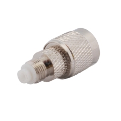 FME Jack Female to TNC Plug Male Adapter Straight for Wireless Antenna,Cell Phone Booster