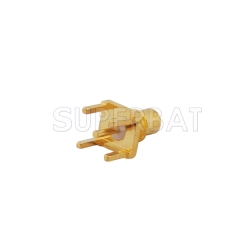SMC Jack Male Connector Straight Solder
