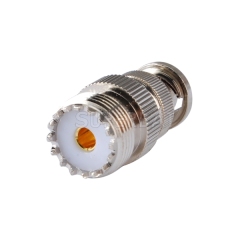 RF Coaxial Coax Antenna Adapter BNC male to UHF female SO239 SO-239 Connector Adapter