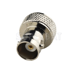 RF Coaxial Coax Handheld Radio Antenna Adapter Female SMA to Female BNC straight Connector Adaptor for Baofeng UV 5R QUANSHENG TYT 2 way radio