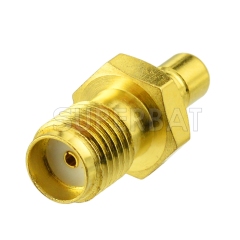 SMA Female to SMB Female RF Coax Adapter for Car Satellite SIRIUS XM DAB Radio Antenna Aerial Cable